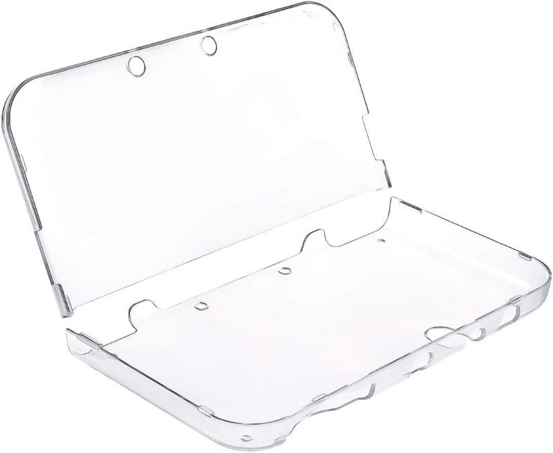 Photo 1 of New 3DS XL Case - Ultra Clear Crystal Transparent Hard Shell Protective Case Cover Skin for New 2015 Nintendo 3DS XL LL - [New Modified Hinge-Less Design]
