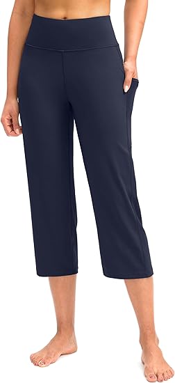 Photo 1 of Size S G Gradual Capri Pants for Women High Waist Workout Yoga Pants with Pockets Tummy Control Leggings Crop Straight