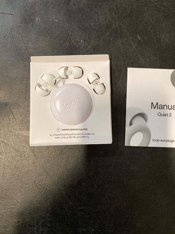 Photo 1 of Loop Quiet 2 Ear Plugs Ultra-Comfy Reusable Noise-Reducing Earplugs for Sleep, Deep Focus, Travel, Sensitivity | Flexible Hearing Protection | Customizable Fit | 24dB (SNR) Noise Reduction