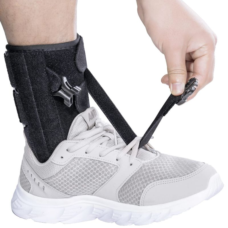Photo 1 of Foot Drop Brace for Walking Lifting Shoes, Drop Foot AFO Brace Help Raise Shoes, Foot Up Splint for Ankle, Improved Walking Gait, Prevent Falls and Injuries, for Left and Right, fits Women and Men