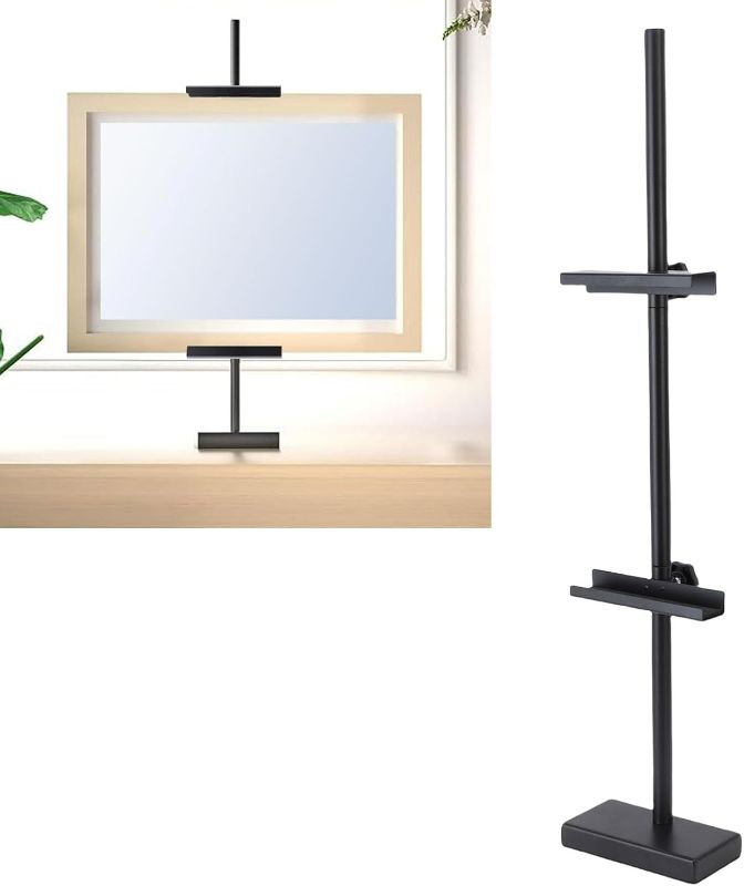Photo 1 of Tnfeeon Tabletop Picture Frame Stand Adjustable  with Sturdy Metal Iron Matte Finish Non Slip Pad Book Pate Stands for display Art Easel