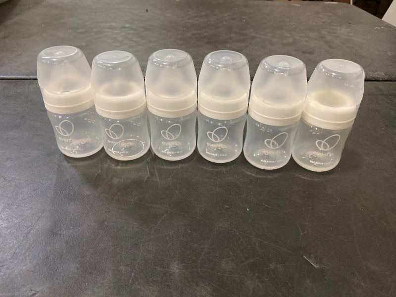 Photo 1 of Evenflo Feeding Premium Proflo Venting Balance Plus Wide Neck Baby, Newborn and Infant Bottles - Developed by Pediatric Feeding Specialists - 5 Ounce (Pack of 6)
