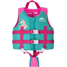 Photo 1 of Size M 3-6 Gogokids Kids Swim Vest Life Jacket, Float Suit Children Flotation Buoyancy Swimsuit Swimwear Swimming Learning for Children, Pink