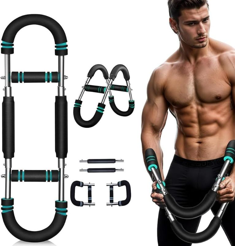 Photo 1 of Twister Arm Trainer, 40-110lb Adjustable Chest Workout Equipment, Arm Trainer for Men, Chest Trainer for Men, Shoulders and Forearms Muscle Training Fitness Equipment