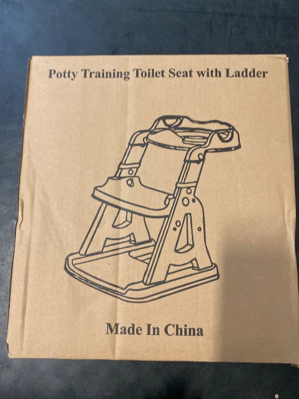 Photo 1 of Meulife Potty Training Seat, Upgrade 2 in 1 Potty Training Toilet for Toddler, Toddler Toilet Seat for Boys Girls with Splash Guard, Anti-Slip Pad and Step Stool (Pink)