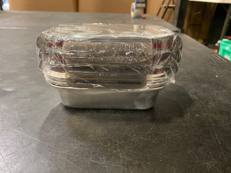 Photo 1 of Stainless Steel Food Containers with Lids, Meal Prep Containers Reusable Freezer Storage Containers Lunch Containers Home Improvement Lunch Box Containers, Home Storage Kitchen Storage (22oz / 650ml)