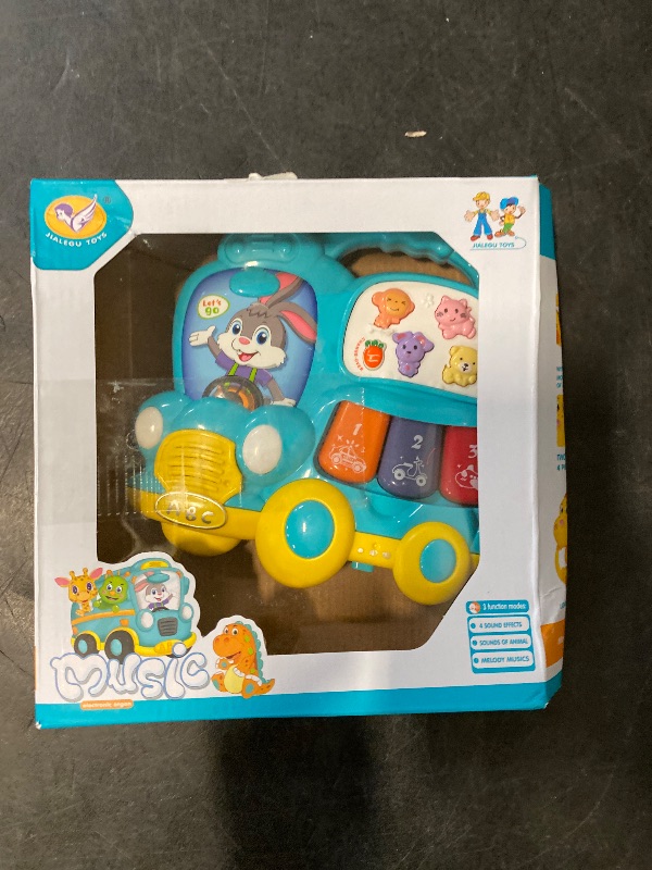 Photo 1 of Baby Piano Toy, 6-12 Months Light Up Music Baby Toys For0 3 6 9Months, Early Education Puzzle Boys Girls Gifts (Car)
