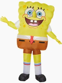 Photo 1 of Adult SpongeBob SquarePants Inflatable Costume