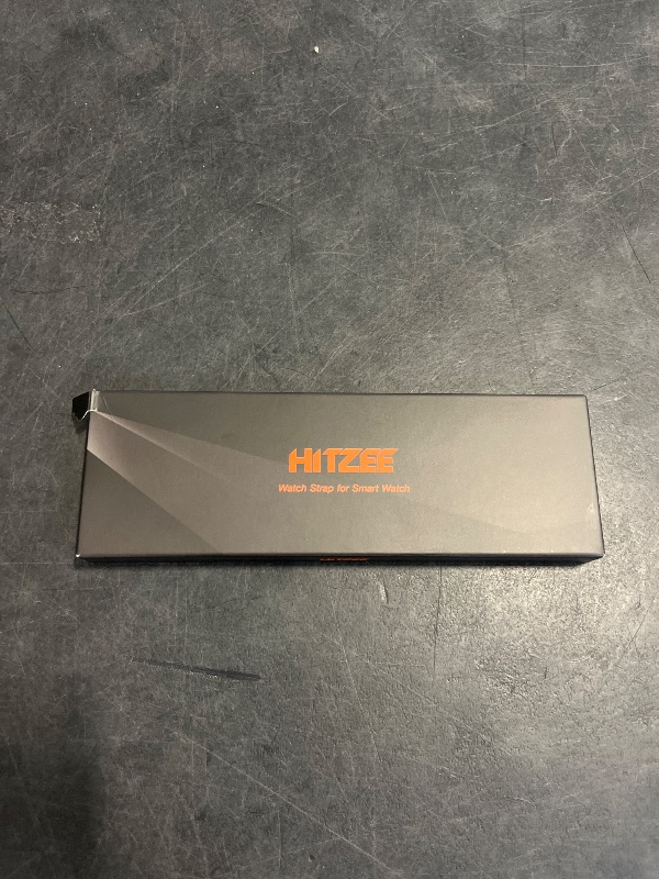 Photo 1 of HITZEE Compatible with Apple Watch Band 49/46/45/44/42/41/40/38mm, Soft Silicone Magnetic Bands Strap Compatible for iWatch Ultra 2 Series 10 9 8 7 SE 6 5 4 3 (38/40/41/42mm, Black)