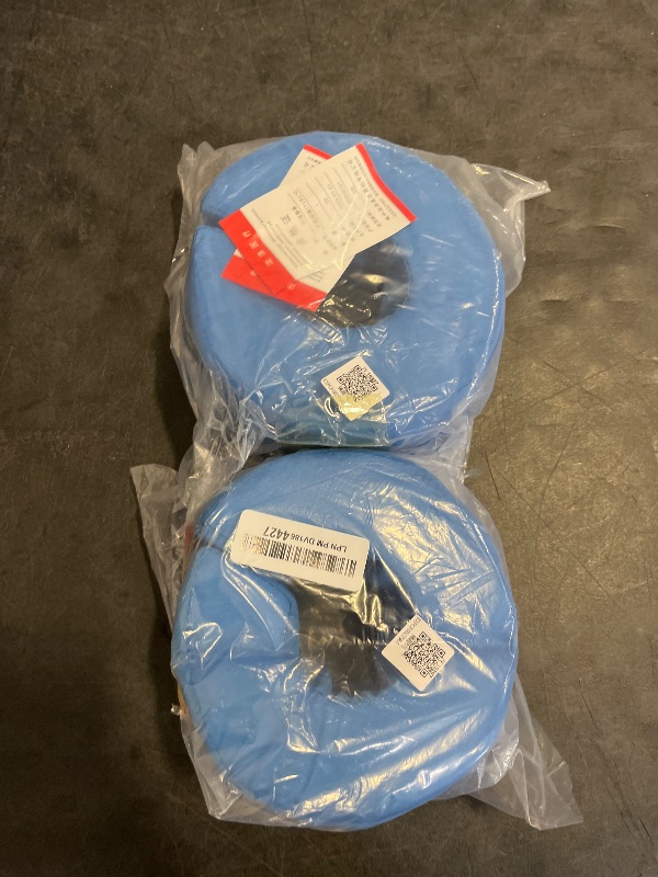 Photo 1 of 2 PCS Foot Elevation Pillows, Blue Hand Ankle Foam Cushion Leg Hand Lifting Pillow Stabilizer with Ankle Heel Elevator Wedges Foot Support Pillow