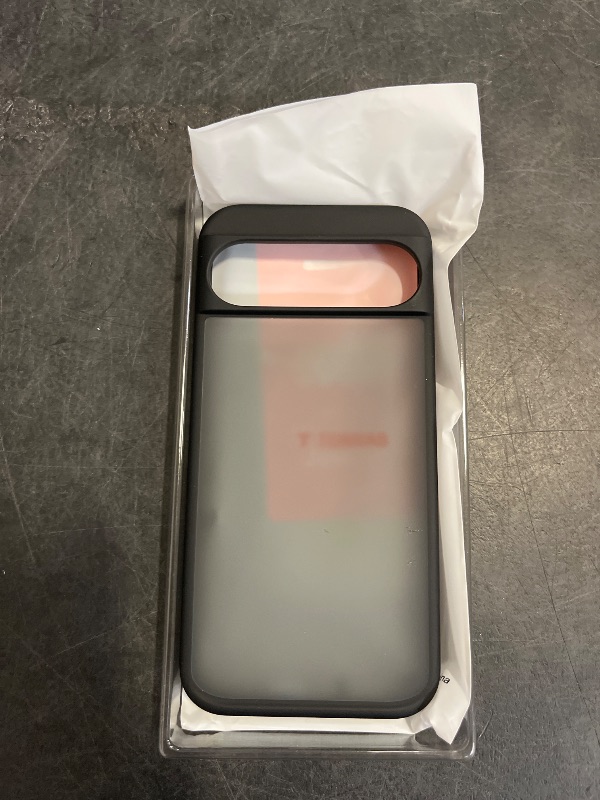 Photo 1 of TORRAS Shockproof for Google Pixel 9 Pro XL Case [16Ft Military Grade Drop Tested] Translucent Slim Protective Anti-Scratch Anti-Fingerprint Phone Case for Pixel 9 Pro XL, Black