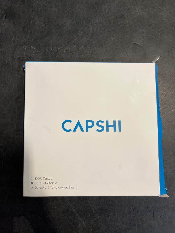Photo 1 of Capshi 8K 4K DisplayPort Cable 1.4, 10FT DP Cord (VESA Certified, 8K@60Hz, 4K@144Hz, 2K@240Hz/165Hz), 32.4Gbps High Speed Display Port Cable for Gaming Monitor, HDR/FreeSync/G-Sync, Braided, Black