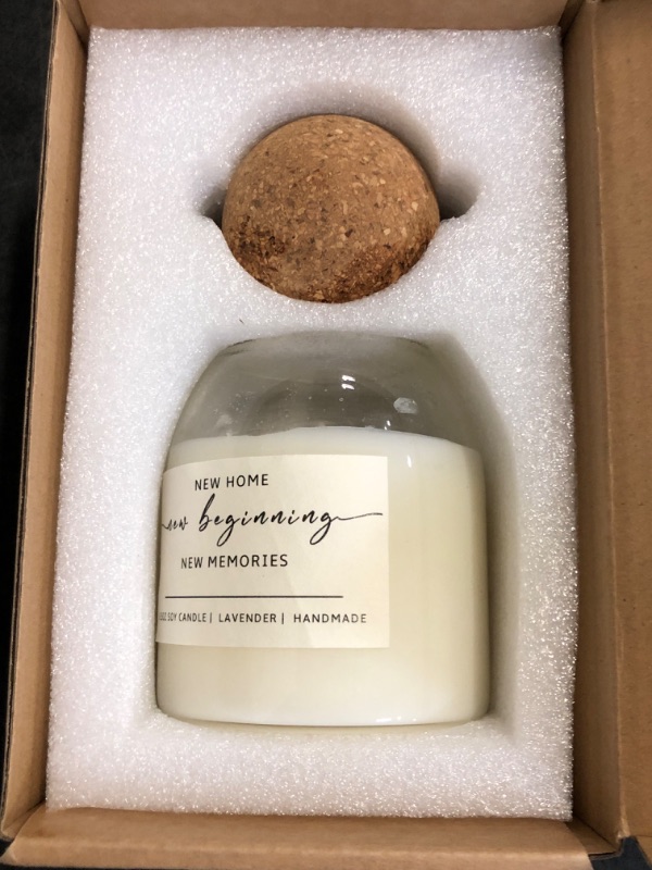 Photo 1 of House Warming Gifts New Home Housewarming Gifts, New Home Gift Ideas for Women Men Neighbor | Soy Wax, Long-Lasting 60-Hours, Lavender