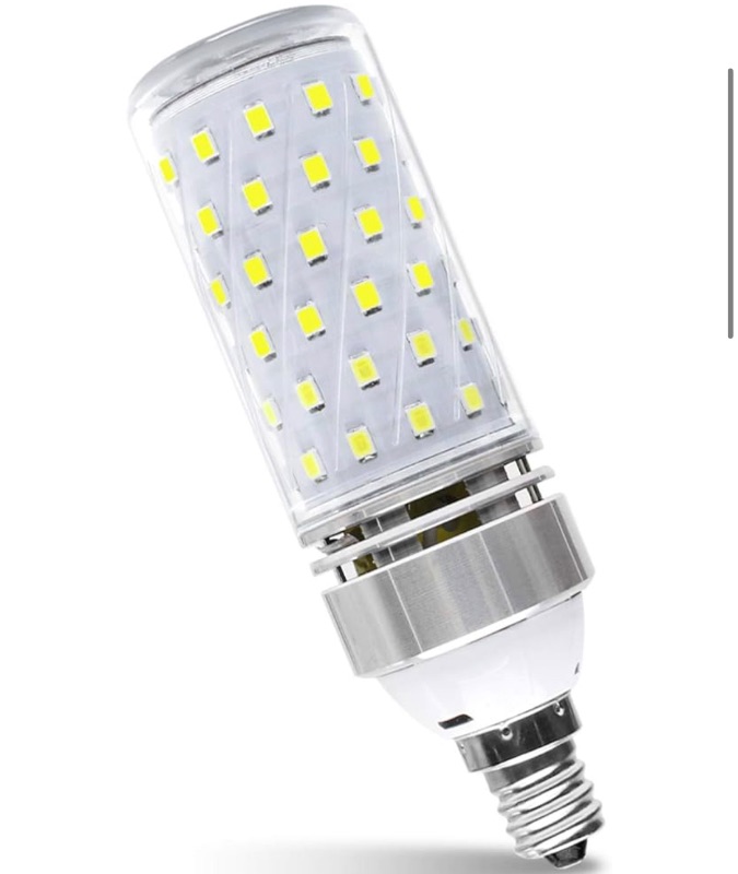 Photo 1 of Super Bright E 12 LED BUlbs, 16W 1500LMorn Bulbs , Daylight White 6000K Lights
