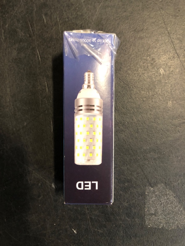 Photo 1 of Super Bright E 12 LED BUlbs, 16W 1500LMorn Bulbs , Daylight White 6000K Lights 