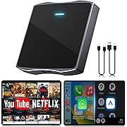 Photo 1 of Wireless CarPlay Adapter, 2025 Upgrade Support Netflix/YouTube/TF Card Plug & Play Dongle with Apple Car Play Wireless Adapter Android Auto