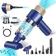 Photo 1 of Car Vacuum Portable Cordless, 15000 Pa Vacuum Cleaner and Air Duster, Handheld Car Vacuum Cleaner with Led Light and Multi-Nozzles Mini Car Vacuum Cleaner for Car Pet Home Office