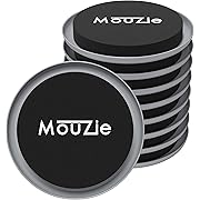 Photo 1 of 8 Grey 3 1/2 Inch Reusable Heavy-Duty Mover Large Appliance and Furniture Sliders Coasters Super Movers Tool Pads for Easy Moving Over Carpets and Carpeted Floors no Lifter Included