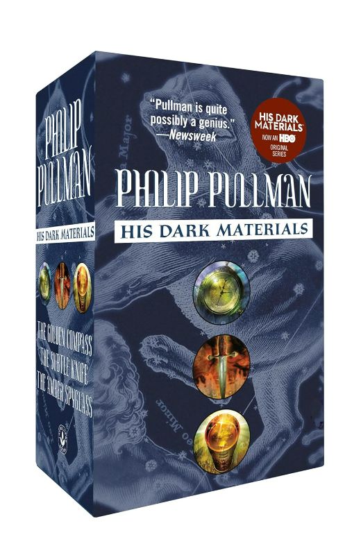 Photo 1 of His Dark Materials 3-Book Mass Market Paperback Boxed Set: The Golden Compass; The Subtle Knife; The Amber Spyglass