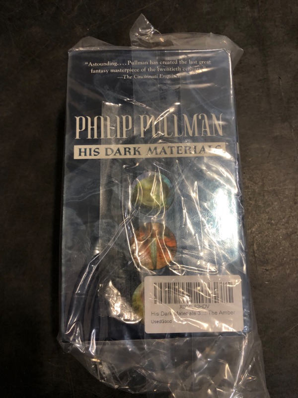 Photo 1 of His Dark Materials 3-Book Mass Market Paperback Boxed Set: The Golden Compass; The Subtle Knife; The Amber Spyglass