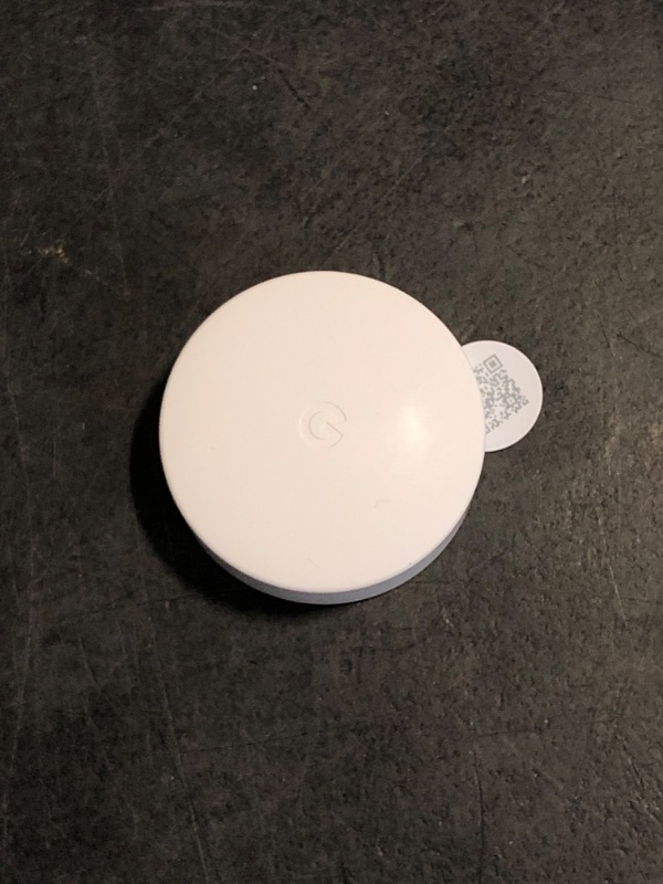 Photo 1 of Google Nest Temperature Sensor- That Works with Nest Learning Thermostat and Nest Thermostat E - Smart Home, White