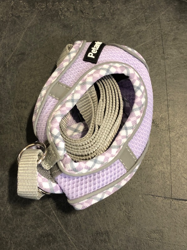 Photo 1 of (XXS) Petank No-Pull Dog Harness for Small & Medium Dogs - Easy Walk Harness for Walking, Running, Training - Purple, XXS