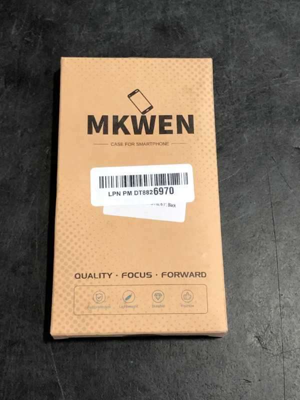 Photo 1 of MKWEN Silicone Case for iPhone 13 Pro, Compatible with MagSafe, Built-in Magnetic Stand Ring, Industrial Grade Drop Tested Protection Case for iPhone 13 Pro, 6.1", Black