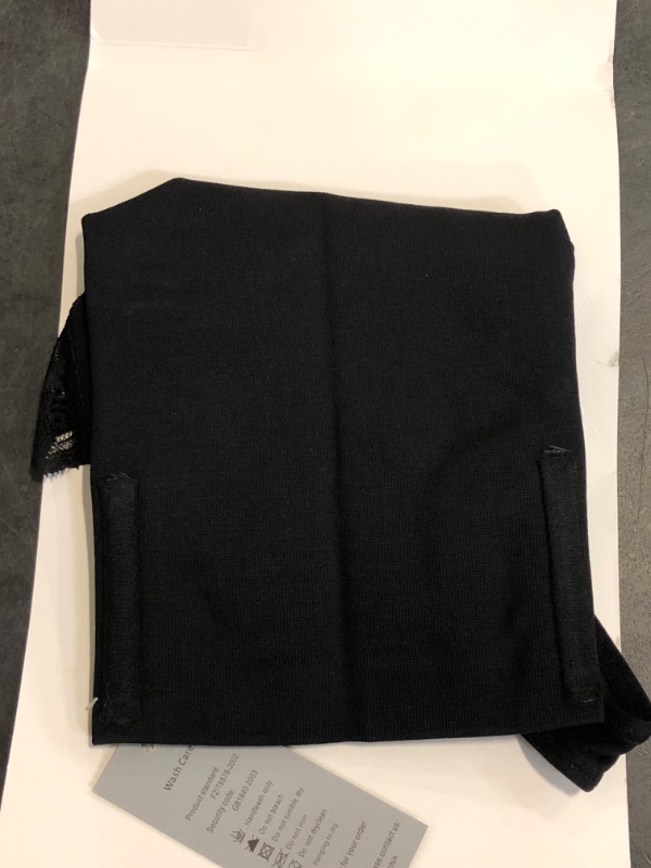 Photo 1 of (M) Werena Tummy Control Thong Shapewear for Women High Waisted Body Shaper Panties Shaping Thong Girdle Underwear(02# Lace Black,Medium)