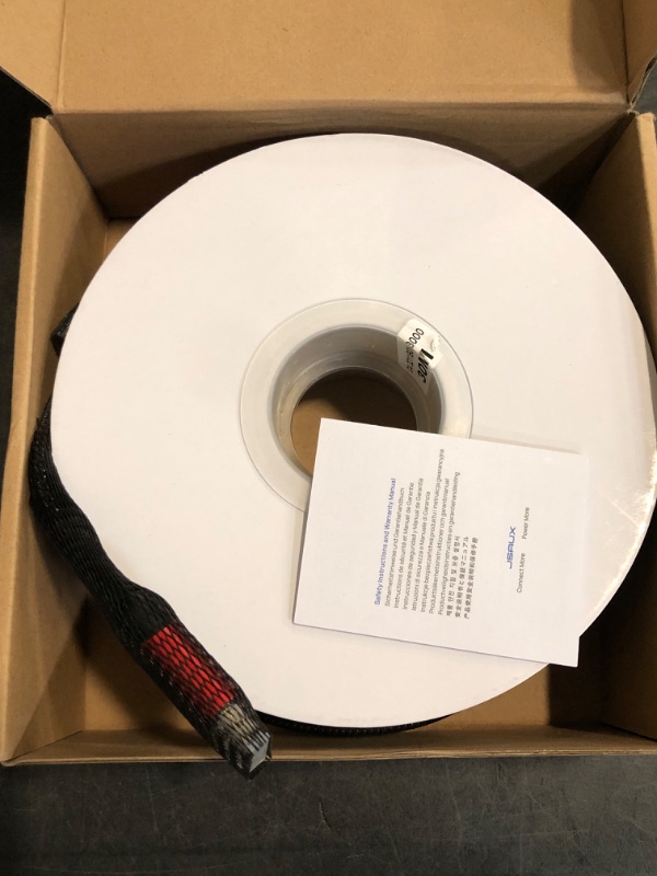 Photo 1 of JSAUX Fiber Optic 8K Long HDMI Cable 100 ft 2.1 1 Pack 48Gbps Ultra High Speed HDMI Braided Cord, 4K@120Hz 144Hz, 8K@60Hz, HDCP 2.2&2.3, HDR 10, eARC Compatible with Laptop Monitor UHD TV PS5 PS4-Red