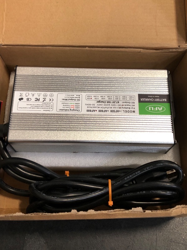 Photo 1 of 67.2V 10A Li-ion Battery Smart Charger Fully with Cooling Fan Used for 16S 60V Li-ion Battery 60V Charger