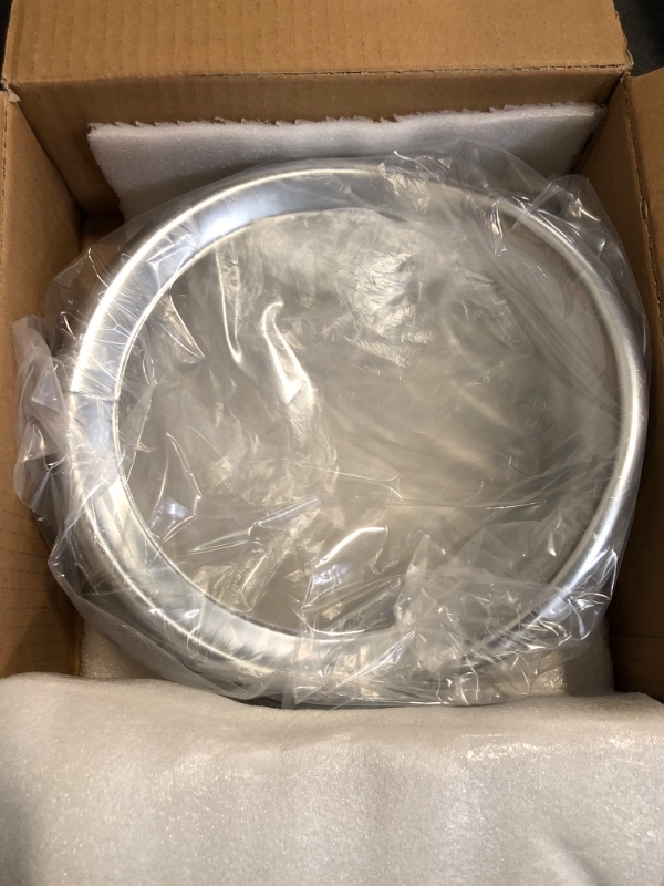 Photo 1 of HDBUBALUS 7 Inch Visor Headlight Trim Ring Head Lamp Decorate Ring Fit for Harley Touring Street Glide Road King Electra Glide Chrome 1 Pc