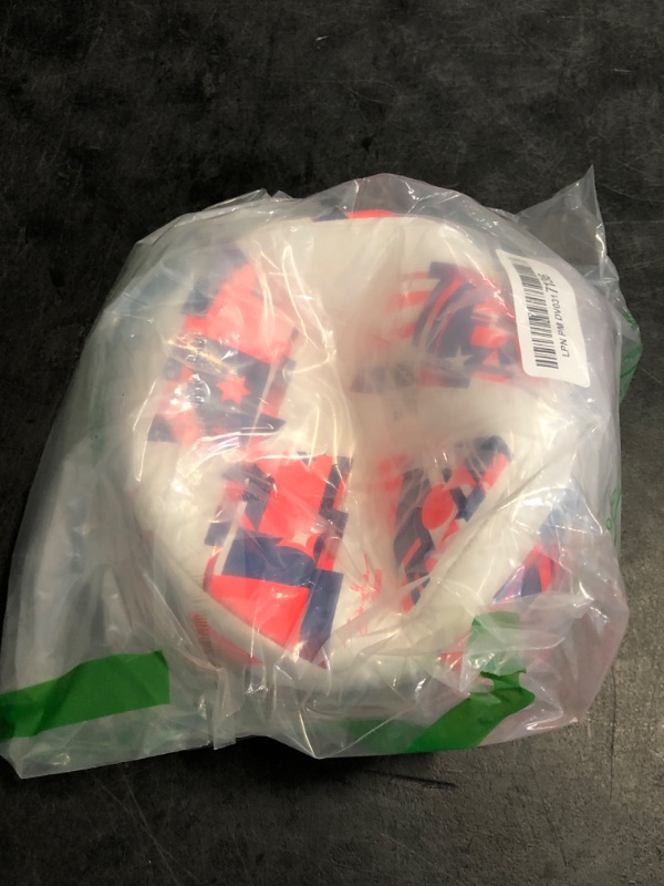 Photo 1 of adidas MLS Club Soccer Ball, White/Solar Red/Glory Blue, 3