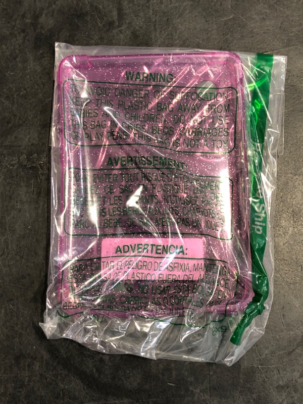 Photo 1 of Kobo Clara Case - Clear Cover for 6 inch eReader, Transparent Purple