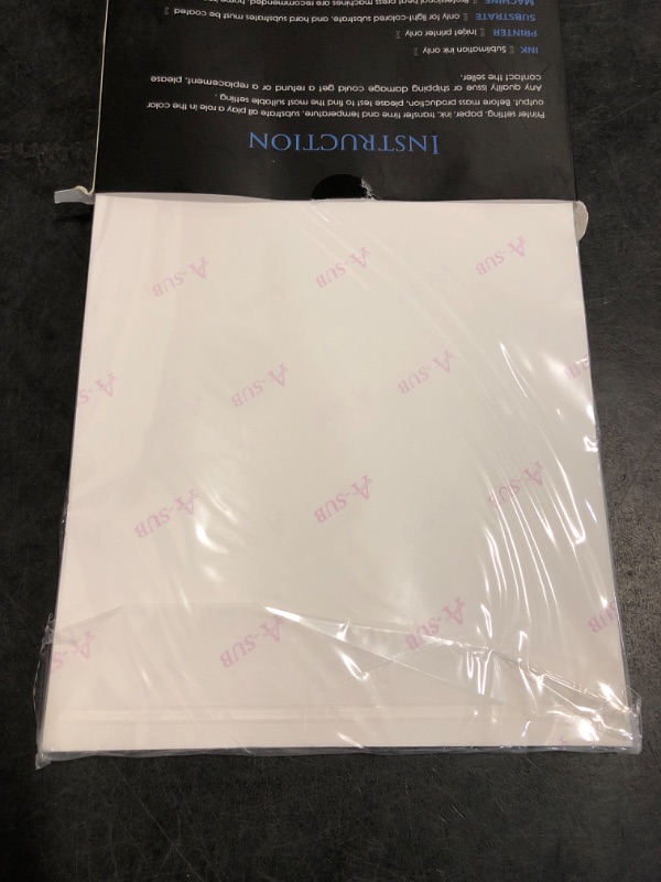 Photo 1 of A-SUB Sublimation Paper 8.5x14 Inch for DIY Unique Christmas Gifts Compatible with Inkjet Printer which Match Sublimation Ink 100 Sheets
