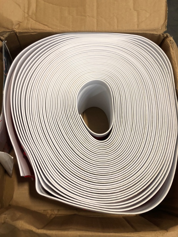 Photo 1 of Frantie Flexible Vinyl Baseboard Trim, 4 Inch Peel and Stick Baseboard Molding Trim, Rubber Wall Base Board Moulding Trim for Floor (60 Feet)