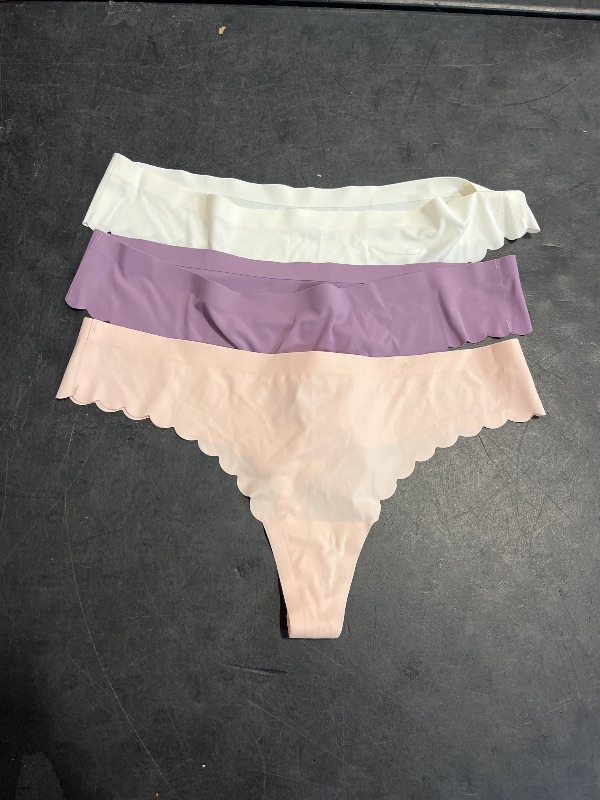 Photo 1 of SIZE XL Women's Thong Low Waisted Lace Design Womens Nylon Underwear 