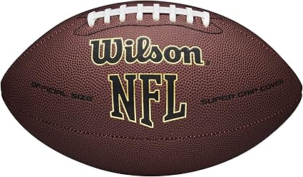 Photo 1 of WILSON NFL Super Grip Composite Footballs, Junior size