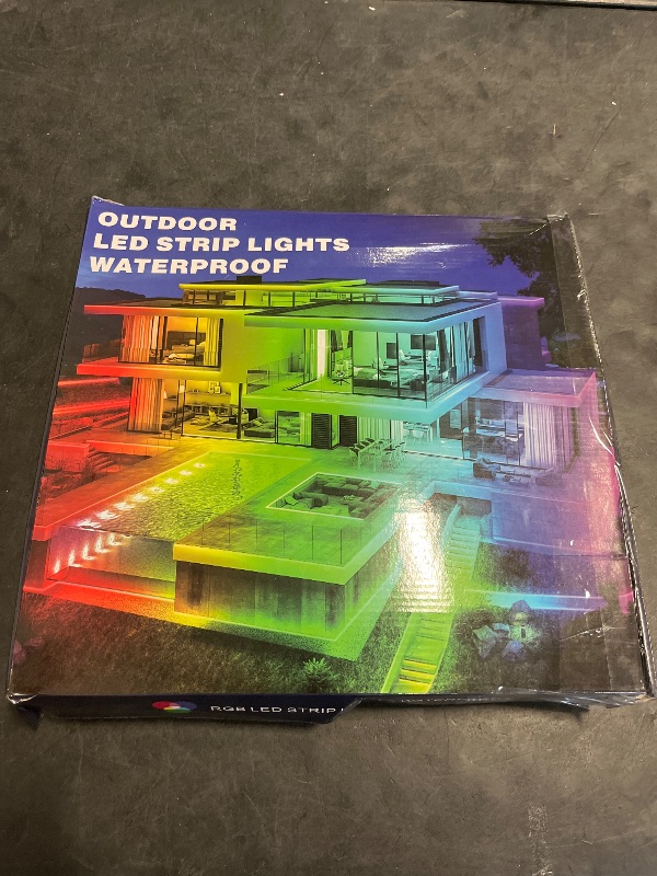 Photo 1 of vimeepro 400ft Outdoor Waterproof Led Strip Light,IP68 Waterproof Led RGB Light with IR Remote&App Control,Music Sync and Color Changing LED Rope Light for Bedroom,Roof,Pool,Balcony?2 Rolls of 200ft?