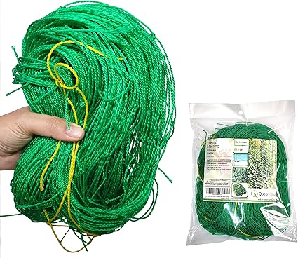 Photo 1 of QueenBird Trellis Netting - Heavy Duty Garden Trellis Netting for Climbing Plants - 5.9 Feet X 16.4 Feet - Garden Netting for Vegetables, Clematis, Cucumber, Tomatoes and Vine Plants - Plant Trellis