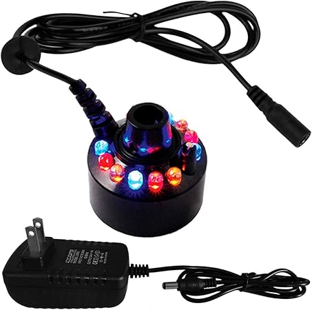 Photo 1 of  Mist Maker, Indoor Fountain Mister Foggers, Small Pond Fog Machine Atomizer Air Humidifier Perfect for Water Feature, Halloween