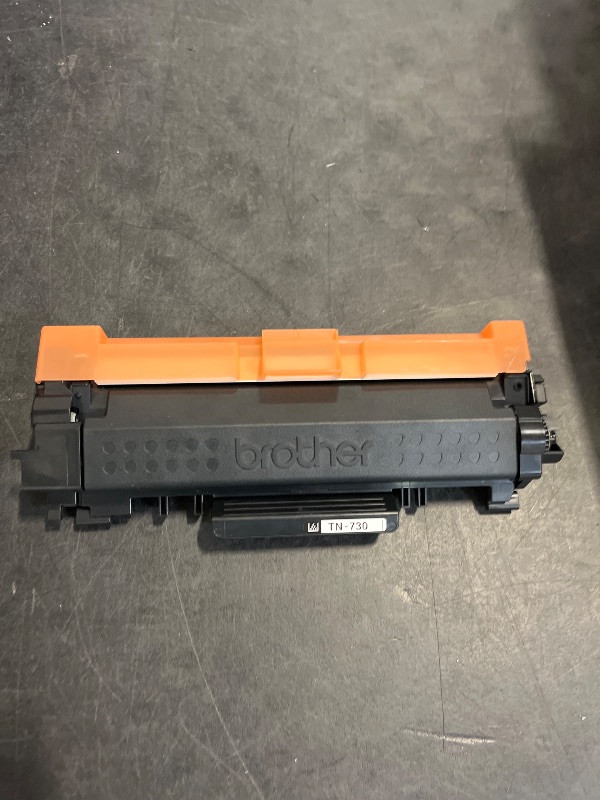 Photo 1 of Brother Genuine Standard Yield Toner Cartridge, TN730, Replacement Black Toner, Page Yield Up To 1,200 Pages, Amazon Dash Replenishment Cartridge,1 Pack