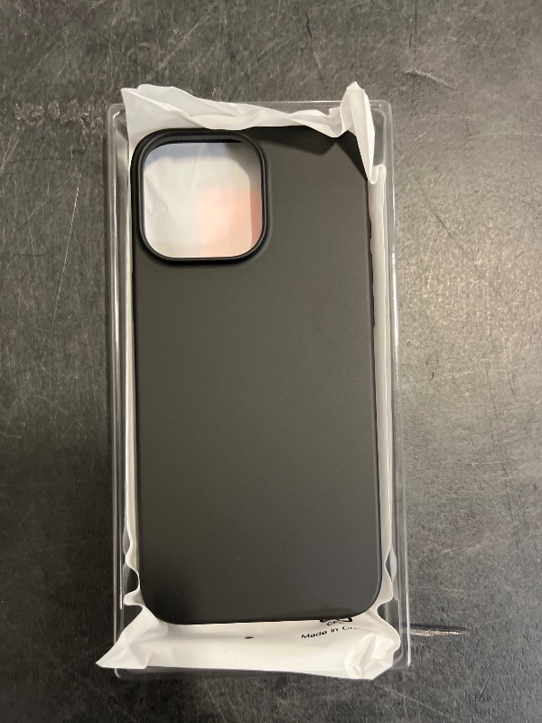 Photo 1 of TORRAS Slim Fit for iPhone 16 Pro Max Case, Ultra Thin Phone Case for iPhone 16 Pro Max, Anti-Scratch Hard Plastic Cover Light Phone Cases for iPhone 16 ProMax Case 6.9'', Matte Black, OriginFit