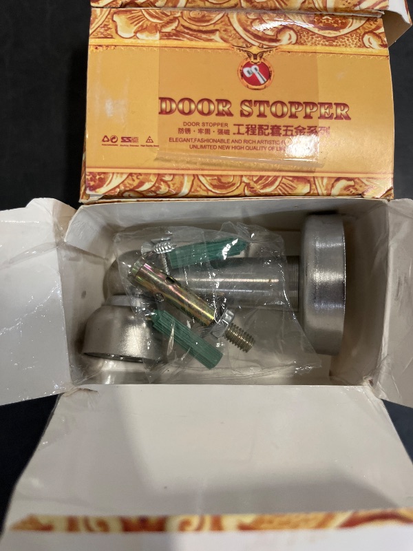 Photo 1 of 6 Pack Door Stopper Magnetic, COCIVIVRE Magnet Door Stop Stainless Steel, with Screws Drilling Mounting, Heavy Duty for Various Door Types to Hold Your Door Open