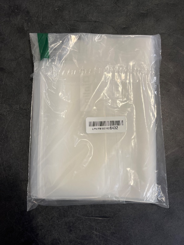 Photo 1 of Qinline Reusable Food Storage Bags - 24 Pack Dishwasher Safe Freezer Bags, BPA Free Reusable Bags PEVA material, Leakproof Reusable Lunch Bag for Salad Fruit Travel - 8 Gallon 8 Sandwich 8 Snack Bags