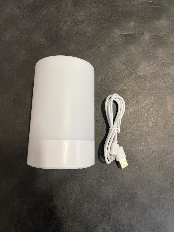 Photo 1 of G Keni Nursery Night Light for Baby, Portable LED Touch Night Lamp for Kids and Adult, Breastfeeding, Sleep Aid, USB Rechargeable Nursing Lamp, Bedside Dimmable Warm Night Light, Soft Eye Caring