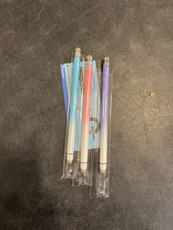 Photo 1 of 3PCS Stylus Pens for Touch Screens, Stylus Pen for iPhone/iPad/Tablet Android/Microsoft/Surface, Compatible with All Touch Screens(Purple/Pink/Blue)