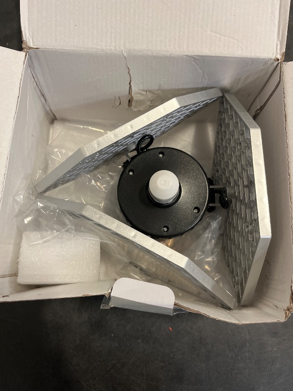 Photo 1 of KERNOWO LED Garage Lights, 140W 18500 Lumens Garage Lighting, 6000K Daylight with Deformable Three Panel Ceiling Light Fixture E26/E27 Triple Glow LED Shop Light for Basement Workshop Warehouse