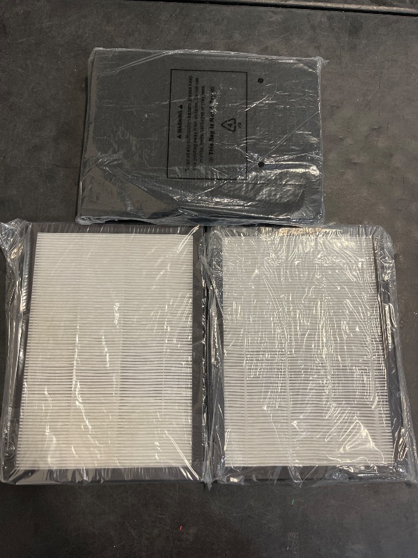 Photo 1 of isinlive ProHEPA 9000 True HEPA Replacement Filters Compatible with VEVA ProHEPA 9000 Air Pur ifiers, 2 Pack Premium True HEPA Filters + 8 Pack Activated Carbon Filters