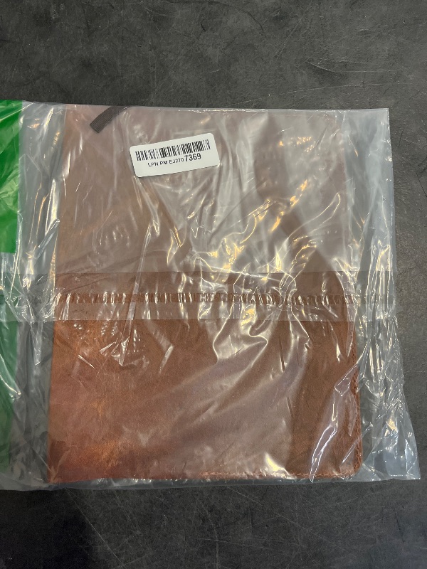 Photo 1 of TheAntiq- XL Leather Journal Cover Handmade, Leather Notebook Cover, Leather Cover with Card Slots Genuine Leather, Refillable Leather (Tan) for Men & Women