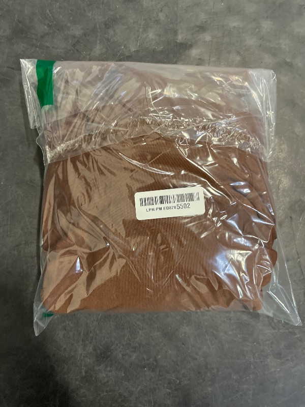 Photo 1 of Heochy 2 Pack 6FT Coffee Brown Table Cloth for Rectangle Tables Stretch Tablecloth Rectangular Fitted Spandex Table Covers 6 ft for Birthday, Cocktail, Wedding, Banquet Outdoor Party